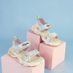 Premium Girls Double Velcro Sports Sandals